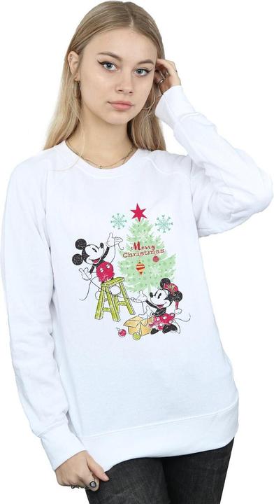 Produktbild Disney Mickey And Minnie Christmas Tree Sweatshirt (XXL)