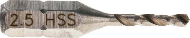 Actual product image Rs Pro 1/4in hexagon drive drill,2.5mm dia (2.5 mm)