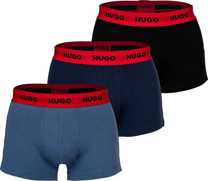 Blue, Red, Black