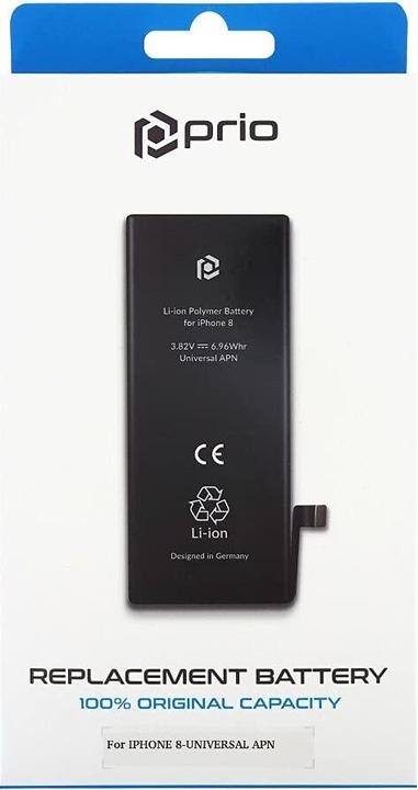 Immagine prodotto prio Batteria per Apple iPhone 8 (APN universale) (Accumulatore di carica elettrica, iPhone 8)