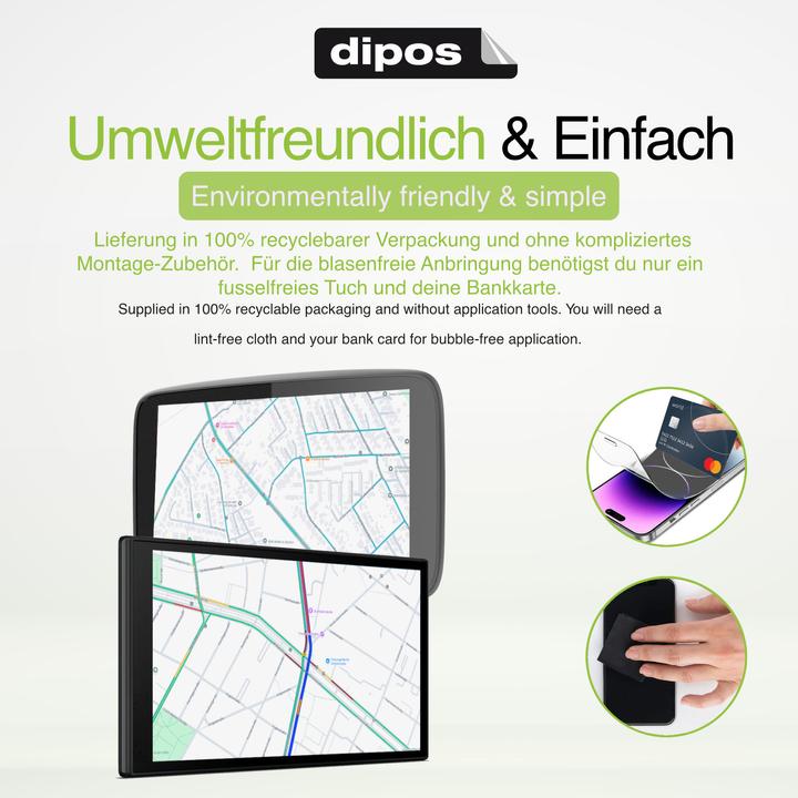 Produktbild Dipos Schutzfolie Matt für Elebest Rider A6+ 5