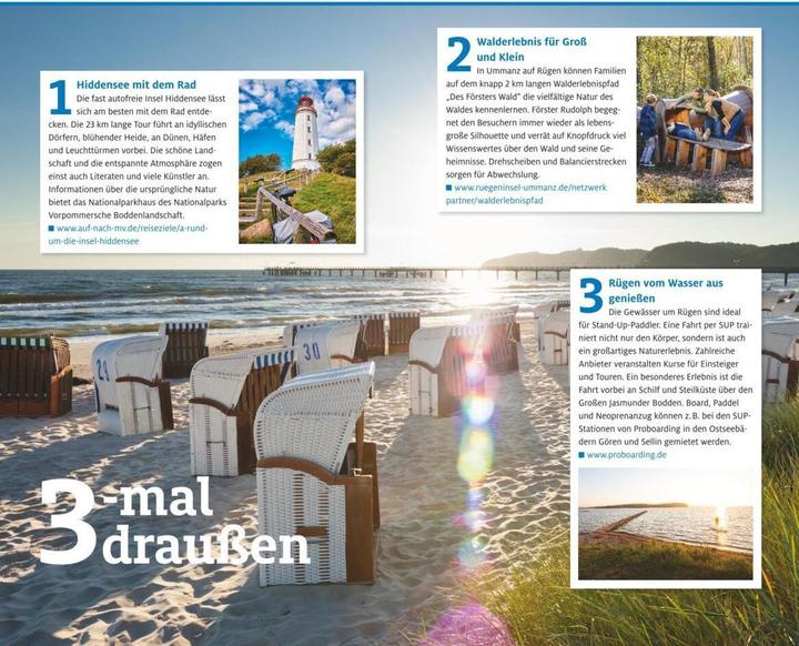 Immagine prodotto Reiseführer Rügen mit Hiddensee und Stralsund (Tedesco, Janet Lindemann, Katja Gartz, 2022)