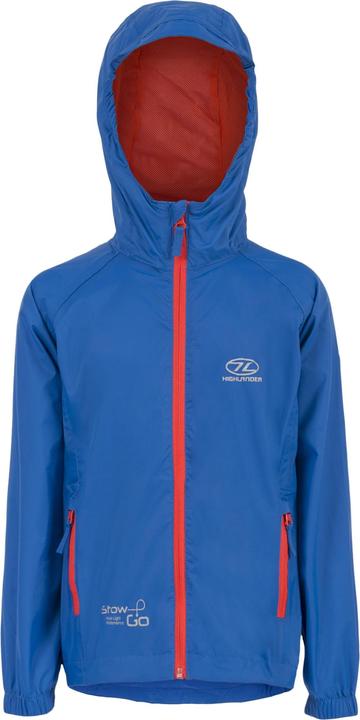 Actual product image Highlander Stow & Go Kids Blue Pky Jkt - 11/12 (11, 12)