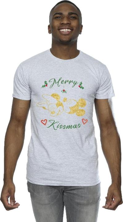 Image du produit Disney - T-shirt MICKEY MOUSE MERRY KISSMAS - Homme (4XL)