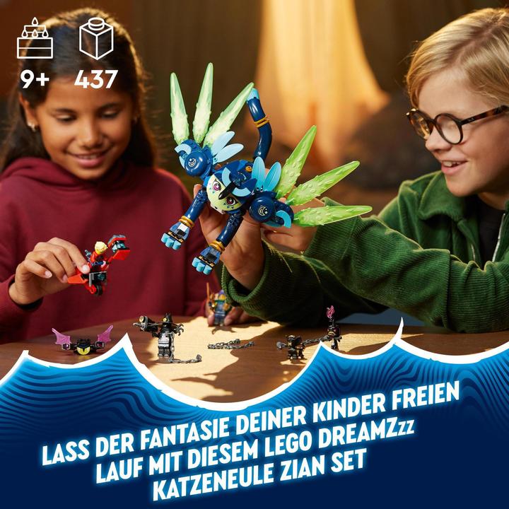 Image du produit LEGO Zoey et le chat-huant Zian (71476, LEGO Dreamzzz)