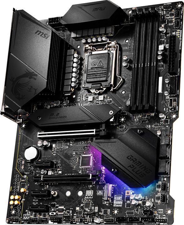 Immagine prodotto MSI MPG Z490 Gaming Plus (LGA 1200, Intel Z490, ATX)
