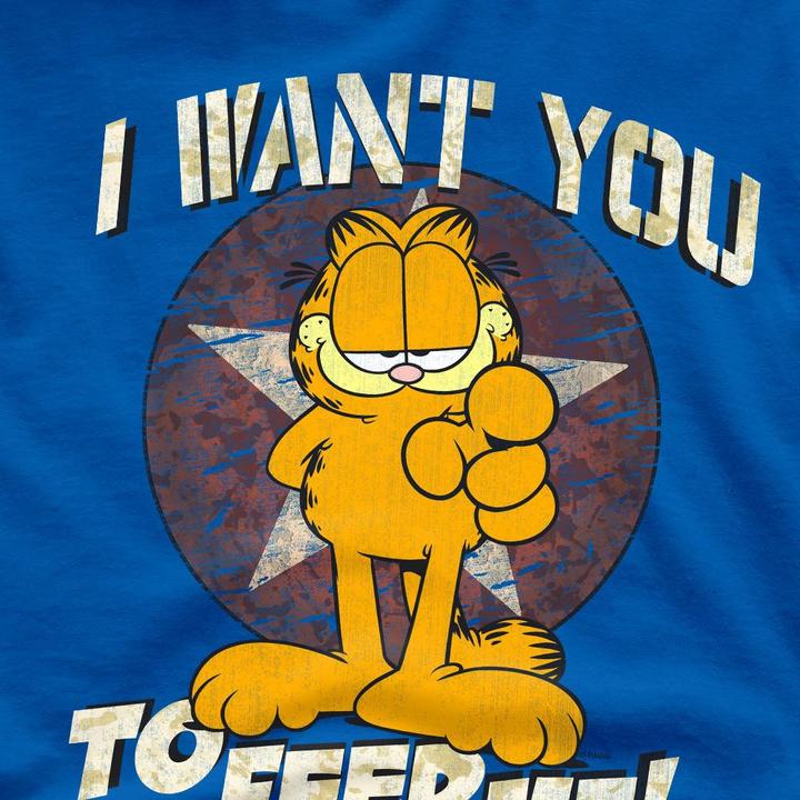 Immagine prodotto Garfield I Want You Maglietta Uomo (S)