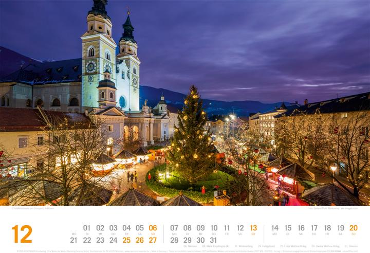 Image du produit Südtirol - von Bozen bis zu den drei Zinnen - ReiseLust Kalender 2026 (45 x 33 cm, Couverture rigide, Allemand)