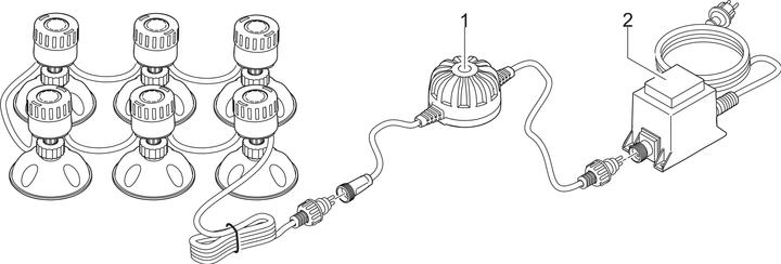 Image du produit Pontec Éclairage sous-marin LED 0.5