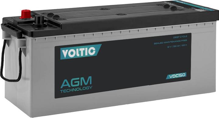Voltic Batteria AGM a ciclo profondo VDC150 (12 V, 150 Ah)