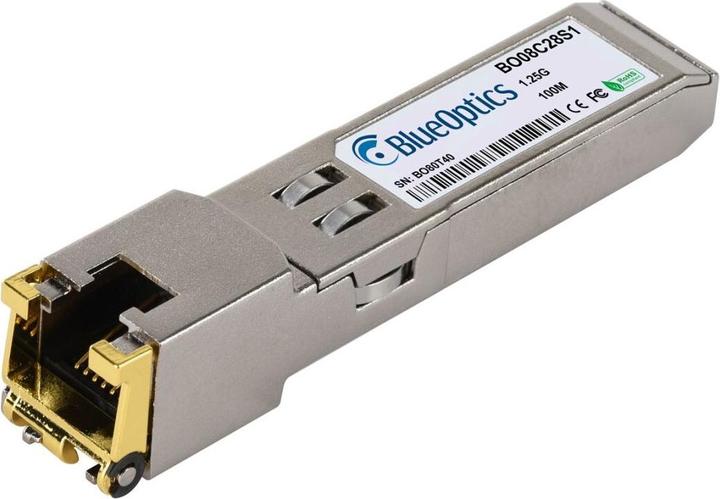 Actual product image BlueOptics Blade Network 4XF7A14917-BN Compatible SFP BO08C28S1