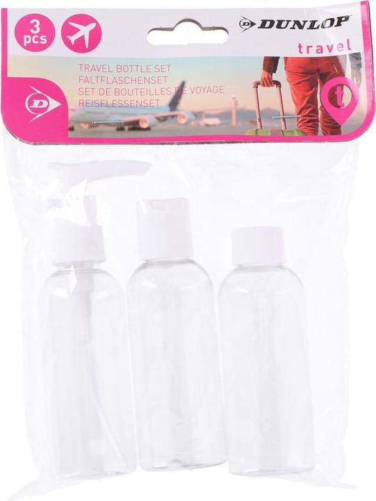 Dunlop Travel bottle set (Flüssigkeitsbeutel)
