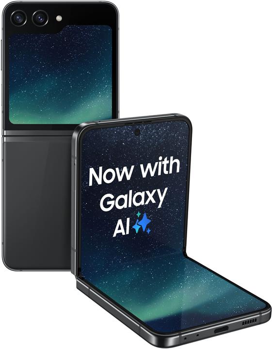 Produktbild Samsung Galaxy Z Flip 5 (256 GB, Graphite, 6.70", SIM + eSIM, 12 Mpx, 5G)
