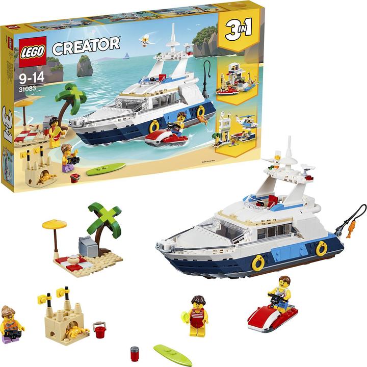Immagine prodotto LEGO Avventura sullo yacht (31083, LEGO Creator 3-in-1)