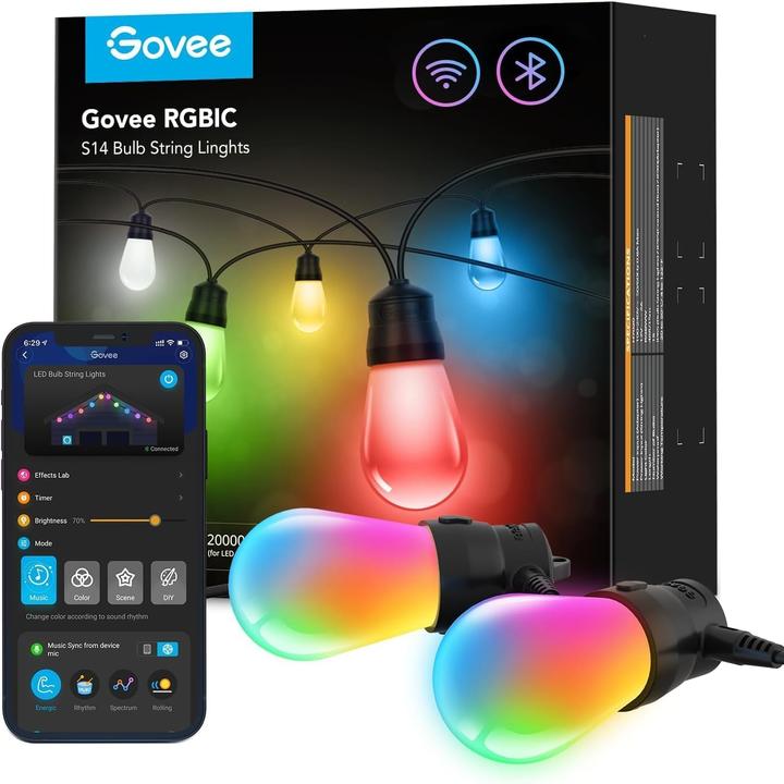 Immagine prodotto Govee Luci LED da favola Smart RGBICW (15 m)