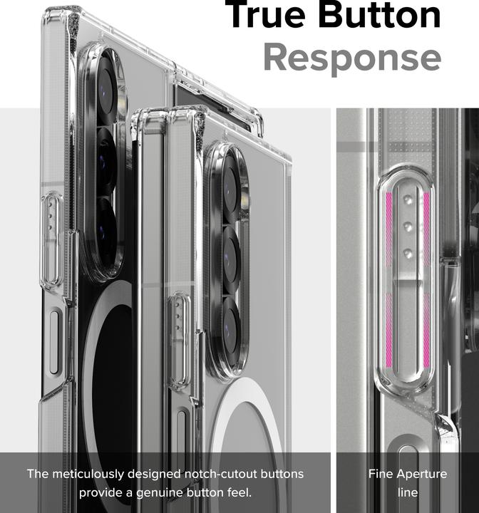 Actual product image Ringke Case for Galaxy Z Fold 6 FUSION MAGNETIC CLEAR (Samsung Galaxy Z Fold6)