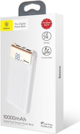 Immagine prodotto Baseus Sottile Digitale (10000 mAh, 37 Wh)