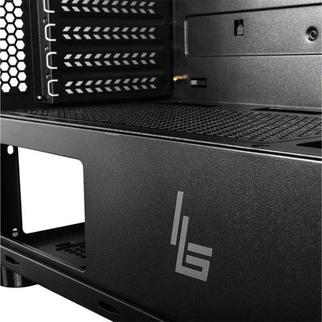 Produktbild Logic Computergehäuse ohne Stromquelle Agir Mesh + Glass USB 3.0 schwarz (ATX)