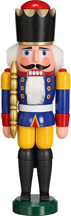 Actual product image Seiffener Volkskunst Nussknacker - König