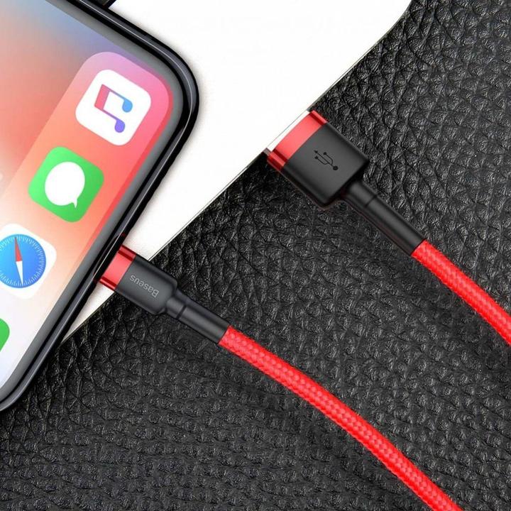 Actual product image Baseus USB A - Lightning (0.50 m, USB 2.0)