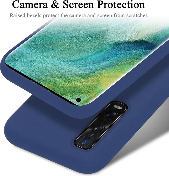 Immagine prodotto Cadorabo Custodia in silicone liquido TPU per Oppo FIND X2 PRO (Oppo Find X2 Pro)