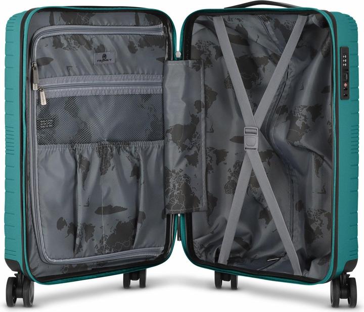 Actual product image Franky Dallas 3.0 4 wheels trolley S 55 cm (36 l, Hand luggage (up to 50 litres))