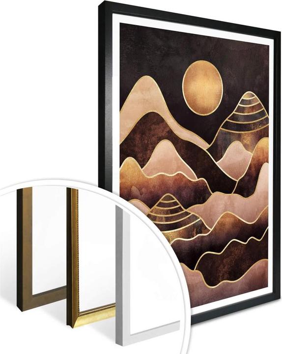 Image du produit Trenddeko Coucher de soleil (120 x 150 cm)