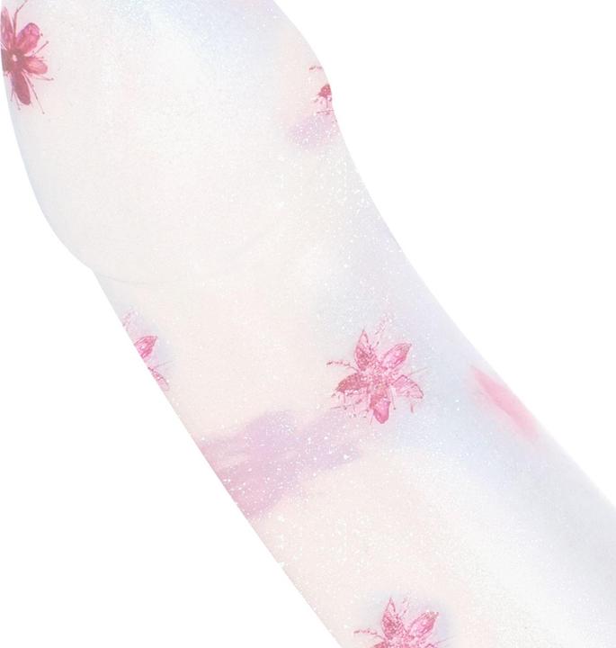 Actual product image Easytoys Dildo Collection - Flower Power - Small Dildo with Pink Flowers