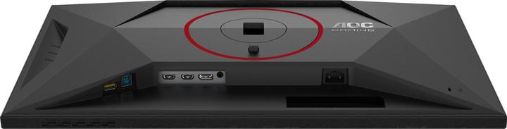 Image du produit AOC 68,6cm (27") U27G4R 16:09 2xHDMI+DP+USB noir/rouge (3840 x 2160 pixels, 27")