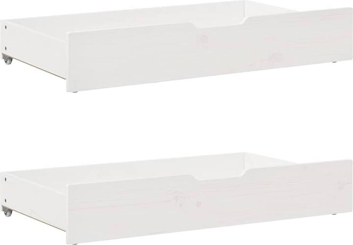 Produktbild VidaXL Tagesbett Gästebett Bettsofa Schlafsofa Schubladen 90x190cm Massivholz (90 x 190 cm)