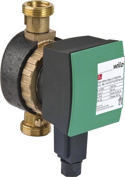 Actual product image Wilo Star-Z Nova A (Clear water pump)
