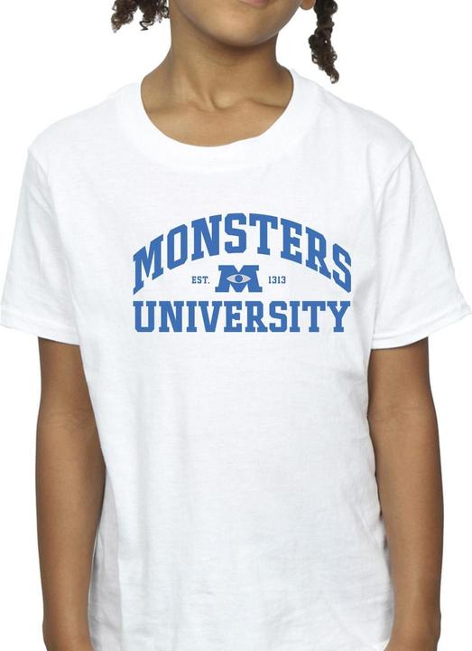 Image du produit Disney - T-shirt MONSTERS UNIVERSITY LOGO - Fille (152, 158)
