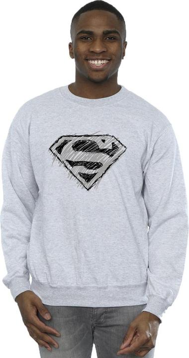 Immagine prodotto Superman Logo Sketch Felpa Uomo (XL)
