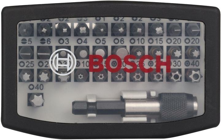 Bosch Professional Zubehör Bits-Satz mit Klingenhalter (Kreuz Phillips PH M1, Kreuz Phillips PH M2, Kreuz Pozidriv PZ M1, Kreuz Pozidriv PZ M2, Kreuz Phillips PH M3, Kreuz Pozidriv PZ M3, Innensechsrund TX mit Loch M10, Innensechsrund TX mit Loch M20, Innensechsrund TX Mit Loch M25, Innensechsrund TX mit Loch M27, Innensechsrund TX mit Loch M30)
