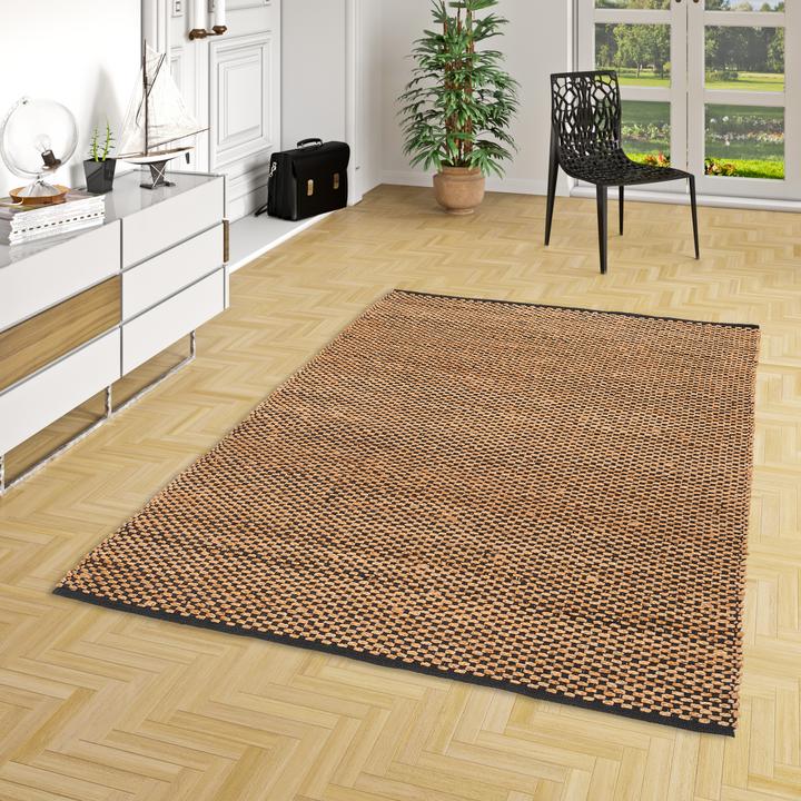 Immagine prodotto Pergamon Naturfaser Teppich Jute Salsa Meliert (200 x 300 cm)