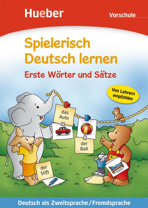Produktbild Spielerisch Deutsch lernen. Erste Wörter und Sätze. Vorschul (Deutsch, Collectif, 2024)