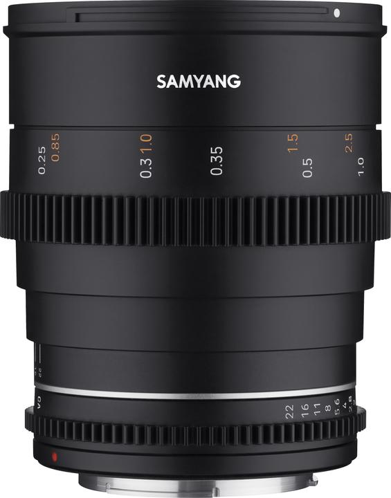 Actual product image Samyang 24mm T1.5 MK2 MFT (Micro Four Thirds, full size, APS-C / DX, Micro Four Thirds)