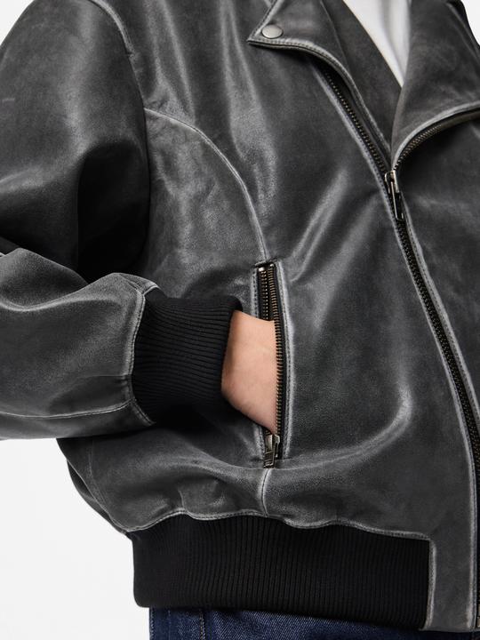 Produktbild Pieces PCFEMMA Lederjacke (M)