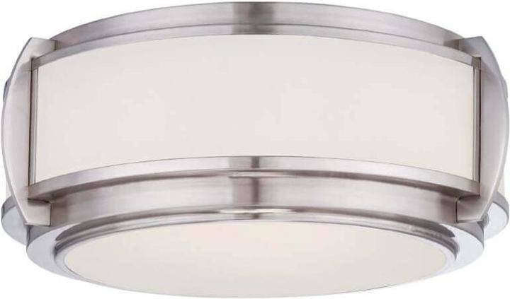 Immagine prodotto Elstead Lighting Plafoniera Wilkinson E27 tripla in nichel spazzolato (E27)
