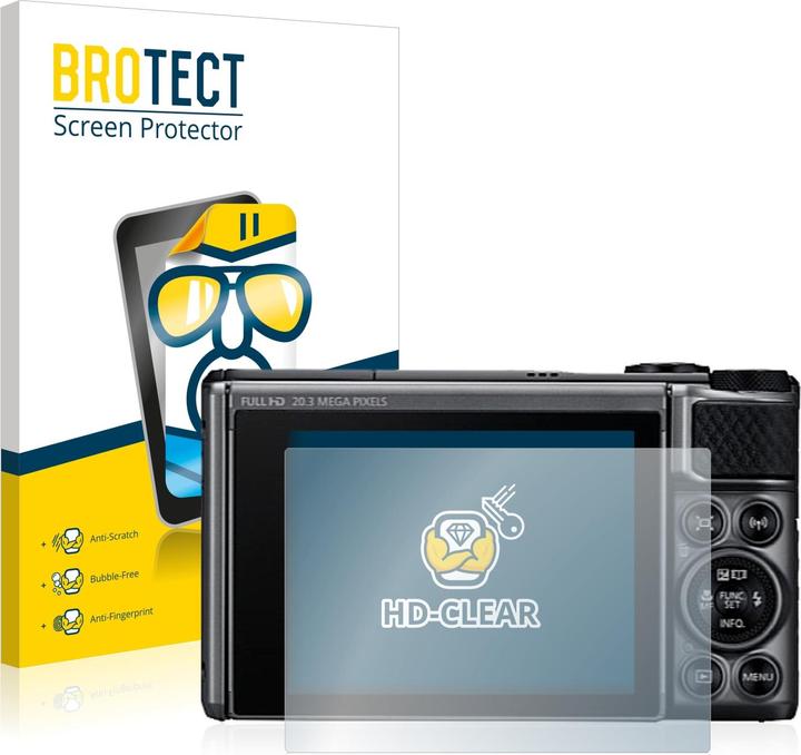 BROTECT Schutzfolie Displayschutz Klar (Displayschutz, PowerShot SX730 HS)