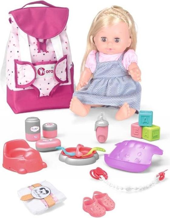 Produktbild Nenurodyta 14in Doll Backpack Set With Drink /Pee