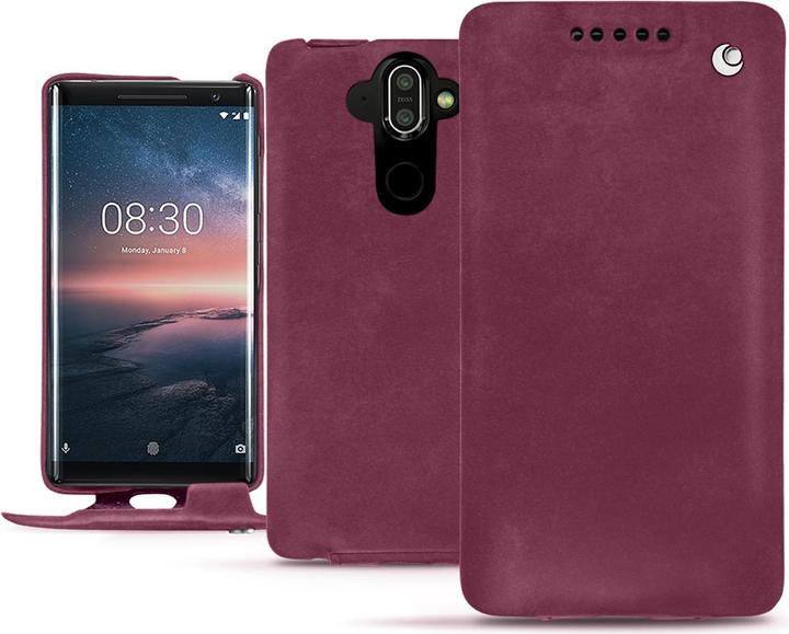 Productafbeelding Noreve Lederen omslag verticaal (Nokia 8 Sirocco)