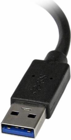 Produktbild StarTech Slim USB 3.0 VGA Video Adapter (USB-B, USB-A, 1 Ports)