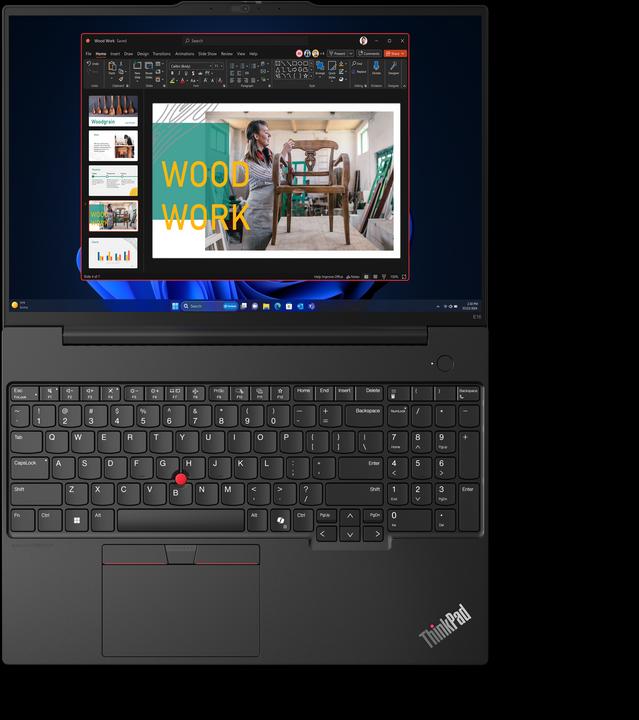 Actual product image Lenovo ThinkPad E16 Gen 2 (16", AMD Ryzen 5 7535HS, 16 GB, 512 GB, CH)