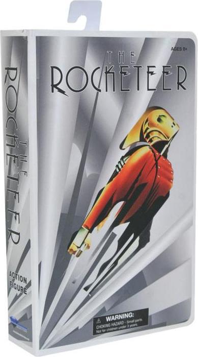Immagine prodotto Diamond Select Toys Rocketeer Deluxe Action Figure VHS Box Set SDCC 2021 Previews Exclusive 18 cm