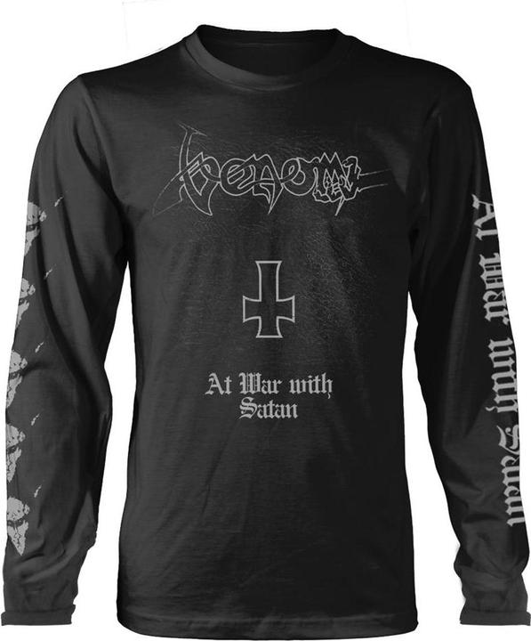 Immagine prodotto Venom At War With Satan Maglietta Manica Lunga Adulto Unisex (M)