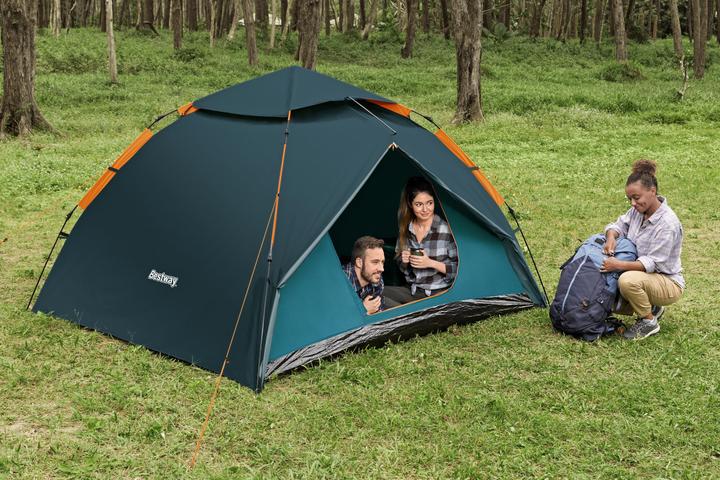Actual product image Bestway Tent Polyester 2 Entrances 2 Exits 70/210/70x240x138 cm Camping 68142 (Dome tent, 4.81 kg, 4 persons)