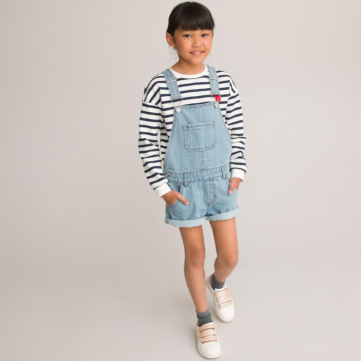 Image du produit La Redoute Collections Salopette courte en jean (110)