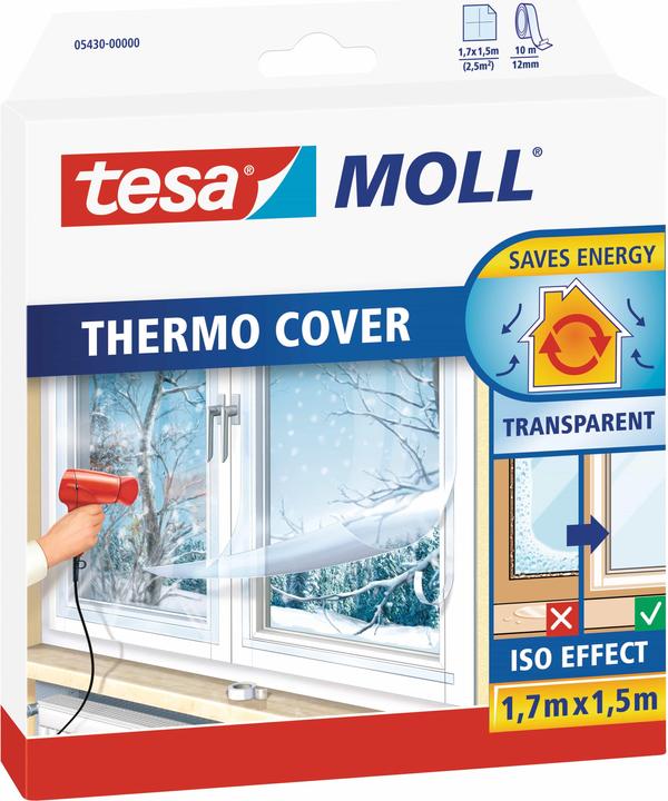 Image du produit tesa tesamoll THERMO Film isolant pour l'isolation thermique des fenêtres (1500 mm)
