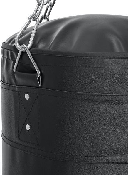 Image du produit Juskys Sac de frappe avec chaîne en acier et mousqueton (30 kg)